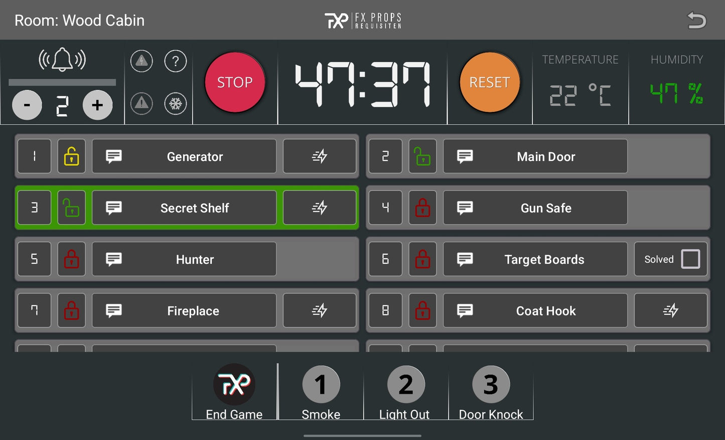 Pulse - Démarreur de contrôle intelligent pour salles d'évasion