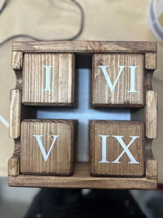 Puzzle logique à cadre cubique