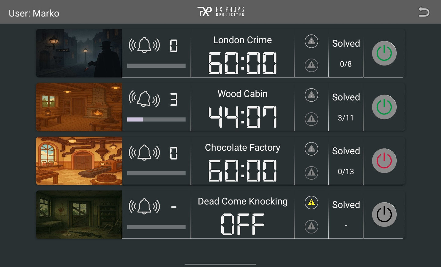 Pulse - Démarreur de contrôle intelligent pour salles d'évasion